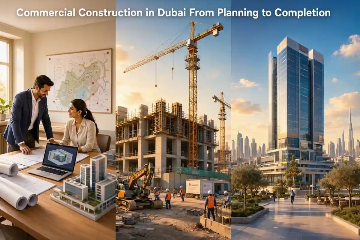 Commercial Construction in Dubai From Planning to Completion